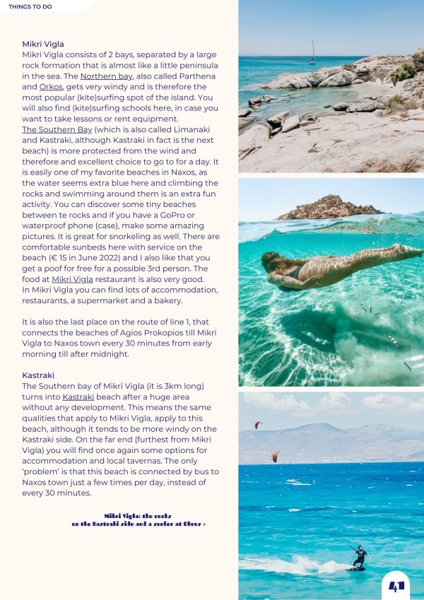 Naxos travel guide e-book pdf by Tzatchickie