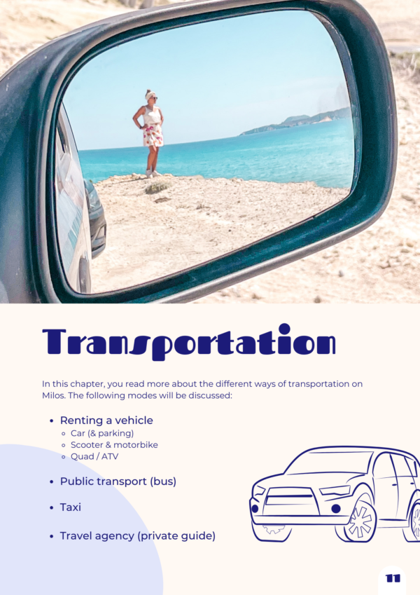 Tzatchickie Milos Travel Guide - transportation