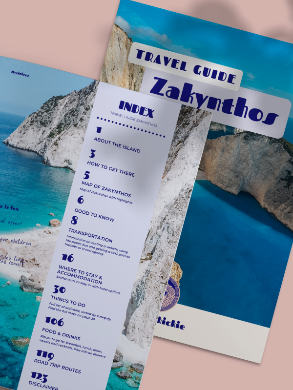 Zakynthos Travel Guide e-book pdf by Tzatchickie