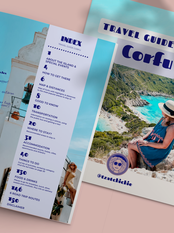 Corfu Travel Guide e-book pdf by Tzatchickie