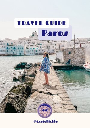 Tzatchickie Paros Travel Guide ebook cover