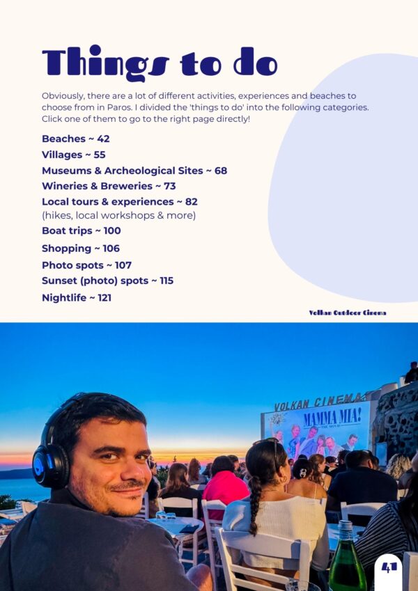 Santorini Guide Things to do